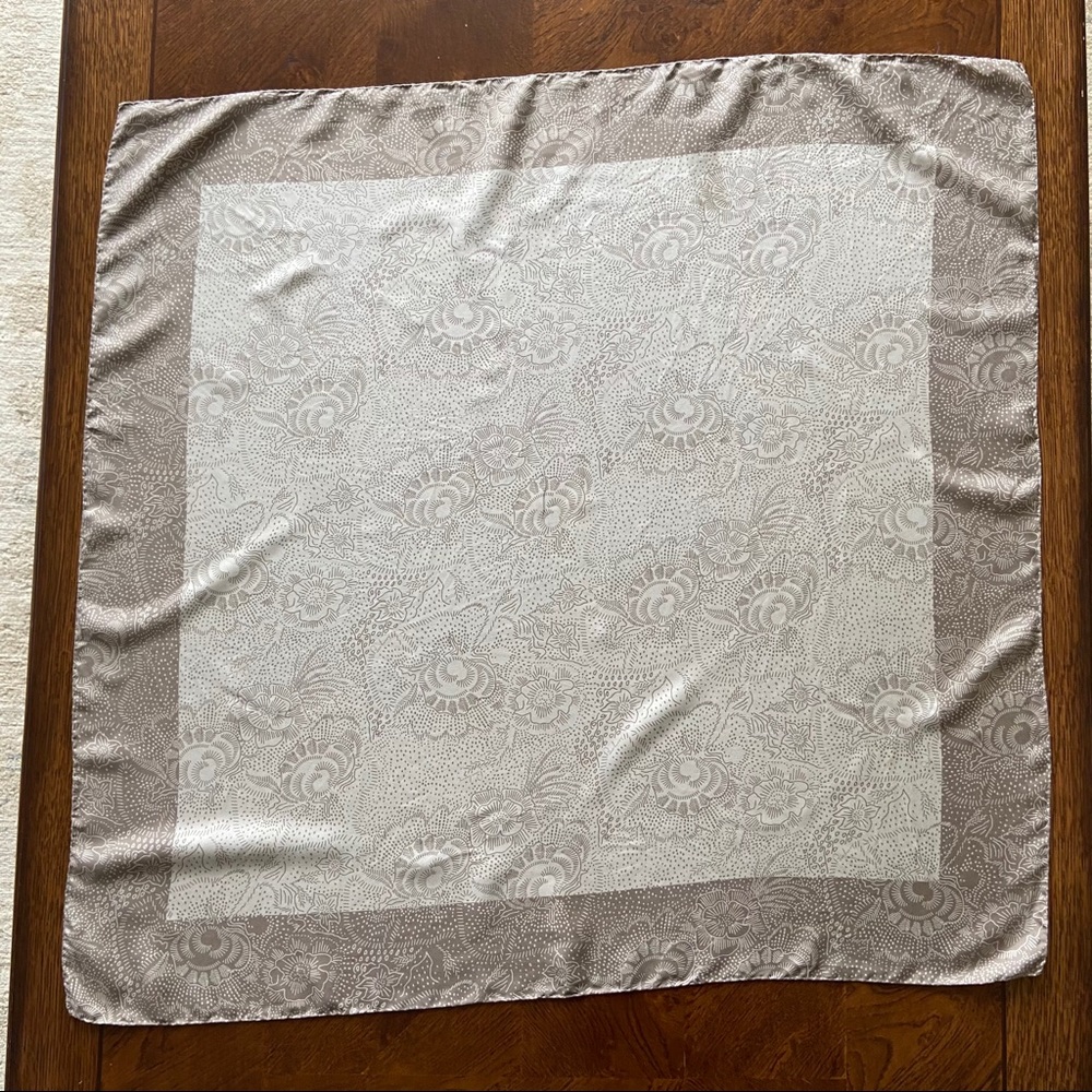Authentic Burberry silk scarf